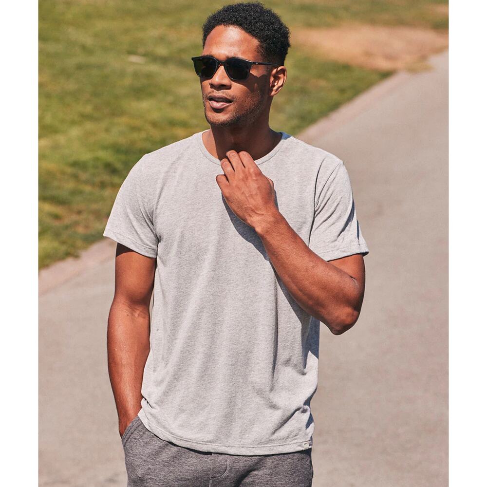 Marine Layer Respun Signature Crew Light Speckled… - image 3